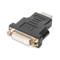 Digitus AK-330505-000-S adaptador para cabos HDMI Type A (Standard) DVI-I, (24+5) Preto