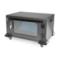 Digitus DN-45003 organizador de estação de carregamento Independente Metal Preto