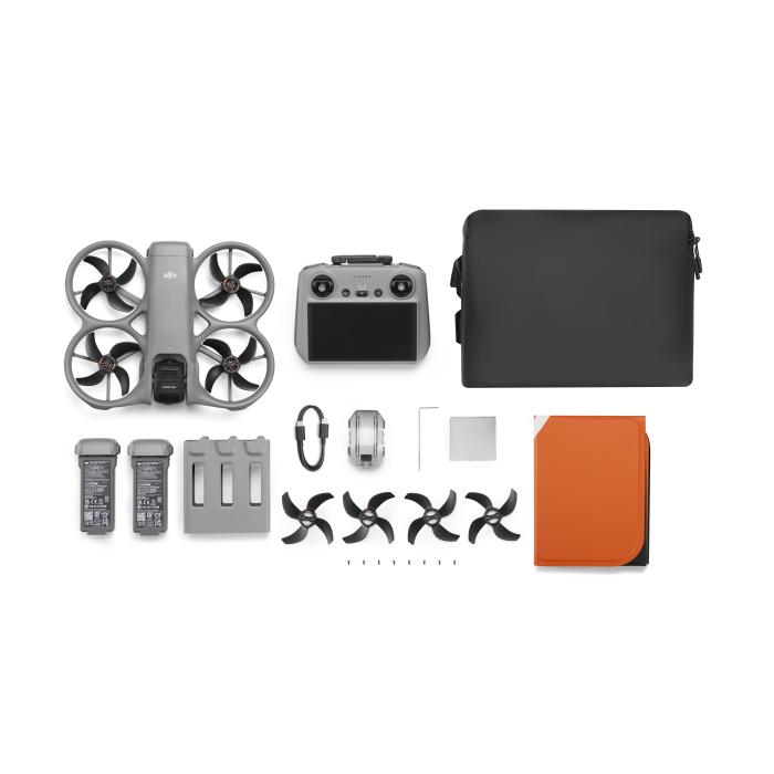 DJI Avata 360 Fly More Combo (RC 2) 4 rotores Drone de oito hélices 64 MP 6000 x 3000 pixels 2700 mAh Cinzento — imagem 2 de 6