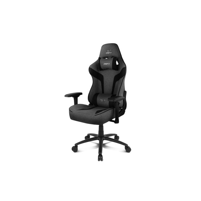 DRIFT DR90XXL cadeira gaiming Cadeira de jogos para PC Assento acolchoado Cinzento, Preto — imagem 18 de 56