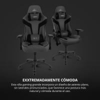 DRIFT DR90XXL cadeira gaiming Cadeira de jogos para PC Assento acolchoado Cinzento, Preto, ver imagem 50 de 56