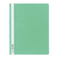Durable 258005 capa de arquivo PVC Verde, Transparente
