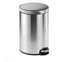 Durable 340123 cesto de lixo 12 l Redondo Aço inoxidável