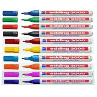 Edding 3000 marcador permanente Castanho 10 unidade(s)