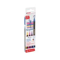Edding 4-1340-4-3 caneta de feltro Azul, Ocre, Rosa, Roxo 1 unidade(s)