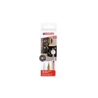 Edding 750 marcador permanente Ponta fina Dourado, Prateado, Branco 3 unidade(s)