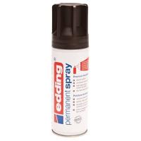 Edding Permanent Spray tinta acrílica 200 ml Preto Lata de spray