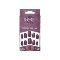 Elegant Touch NEXT STOP NEW YORK Unhas para mãos Roxo Monocromático 24 unidade(s) Plástico de bolhas