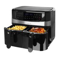 Emerio AF-126672.4 fritadeiras Duplo 9 l Independente 2400 W Fritadeira a ar quente Preto