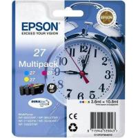 Epson Alarm clock 27XL DURABrite Ultra tinteiro 1 unidade(s) Original Rendimento alto (XL) Ciano, Magenta, Amarelo