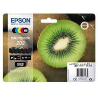 Epson Kiwi 202 tinteiro 1 unidade(s) Original Rendimento padrão Preto, Foto preto, Ciano, Magenta, Amarelo