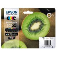 Epson Kiwi 202XL tinteiro 1 unidade(s) Original Rendimento alto (XL) Preto, Foto preto, Ciano, Magenta, Amarelo