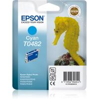 Epson Seahorse Tinteiro Cyan T0482 (c/alarme RF+AM)