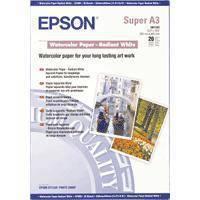 Epson Watercolor Paper - Radiant White, DIN A3+, 190g/m², 20 Folhas