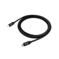 Equip 128346 Cabo USB 3.2 Gen 1 C para C, M/M , 1,0 m, PD 60W, 5 Gbps, preto