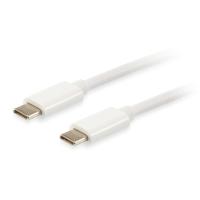 Equip 128351 Cabo USB 3.2 Gen 2 C para C, M/M, 1,0 m, PD 60W , 4K/60 Hz, 5 Gbps, branco