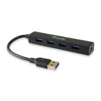 Equip 128953 hub de interface USB 3.2 Gen 1 (3.1 Gen 1) Type-A 5000 Mbit/s Preto