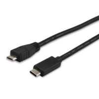 Equip Cabo USB 2.0 C para Micro-B, M/M, 1,0 m