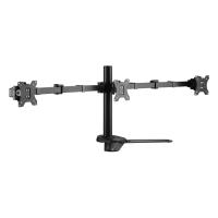 Equip Suporte de mesa para monitor triplo articulado de 17''-27”