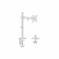 Equip Suporte de montagem de secretária para monitor articulado de 17“-32”, branco
