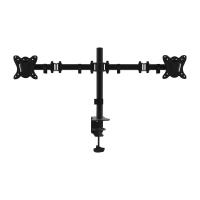 Equip Suporte de montagem de secretária para monitor duplo articulado de 13''-27”