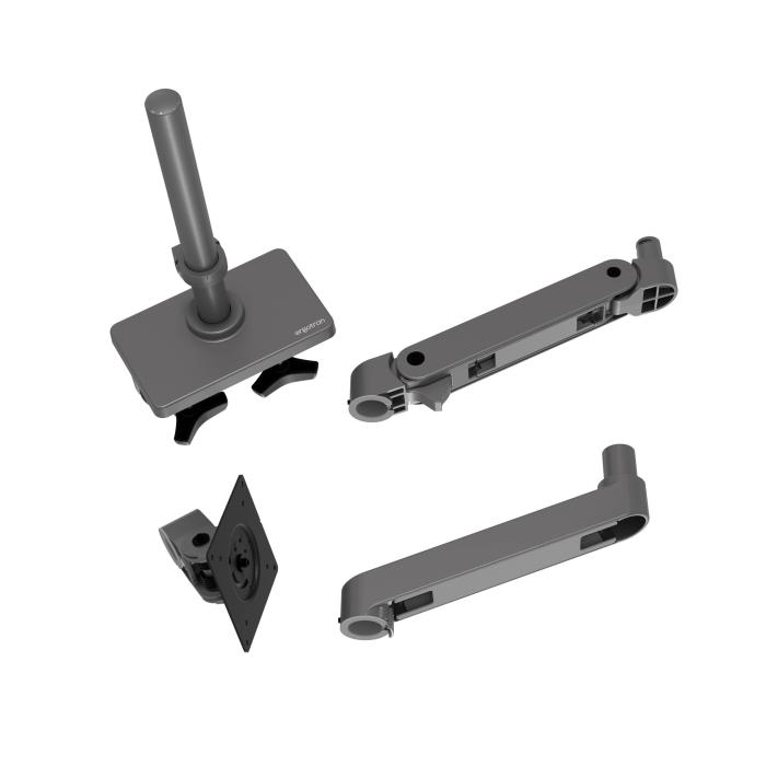 Ergotron LX Pro Series 45-695-293 montagem e suporte para monitores 86,4 cm (34'') Secretária Cinzento Escuro — imagem 3 de 7