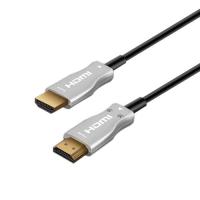 Ewent EC1353 HDMI, 10 m cabo HDMI HDMI Type A (Standard) Preto, Prateado