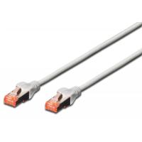 Ewent EW-6SF-010 cabo de rede Cinzento 1 m Cat6 S/FTP (S-STP)