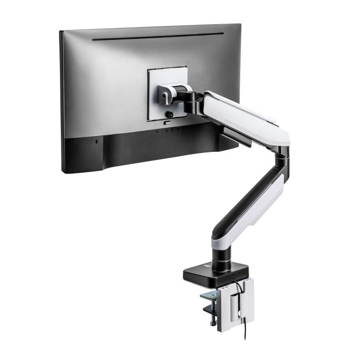 Ewent EW1509 montagem e suporte para monitores 124,5 cm (49'') Secretária Preto, Branco — imagem 2 de 2
