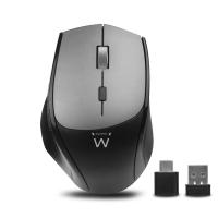 Ewent EW3245 rato Escritório Mão direita RF Wireless Ótico 2400 DPI
