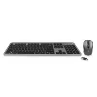 Ewent EW3272 teclado Rato incluído Universal RF Wireless QWERTY Espanhol Preto