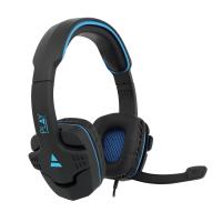 Ewent PL3320 auscultador Auscultadores Com fios Fita de cabeça Jogos Preto