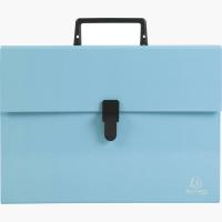 Exacompta Aquarel capa com divisórias Azul Cartão, Papel A4