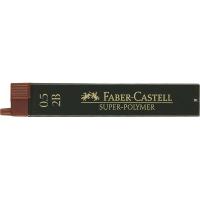Faber-Castell 120502 recarga de minas 2B Preto