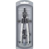 Faber-Castell 174014 compasso Preto, Aço inoxidável 1 unidade(s)