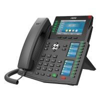 Fanvil X6U telefone IP Preto 20 linhas LCD Wi-Fi