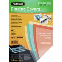 Fellowes 5380001 capa para encadernação A4 PVC Transparente 25 unidade(s)