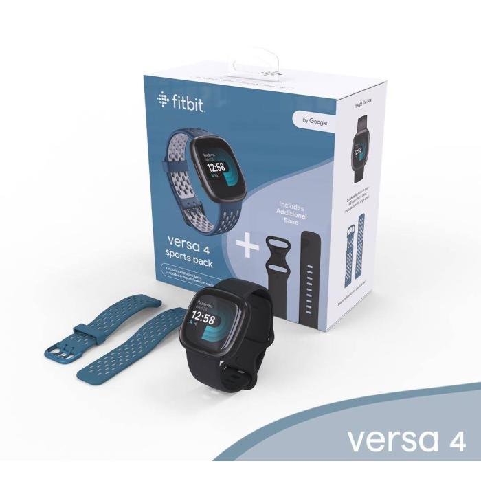 Fitbit Versa 4 AMOLED Digital Ecrã táctil Grafite GPS — imagem 2 de 2