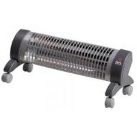FM Calefacción 2302-R Aquecedor elétrico de quartzo Preto, Cinzento 1200 W