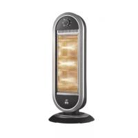 FM Calefacción H-30 Interior Preto, Cinzento 1200 W Aquecedor de halogénio elétrico