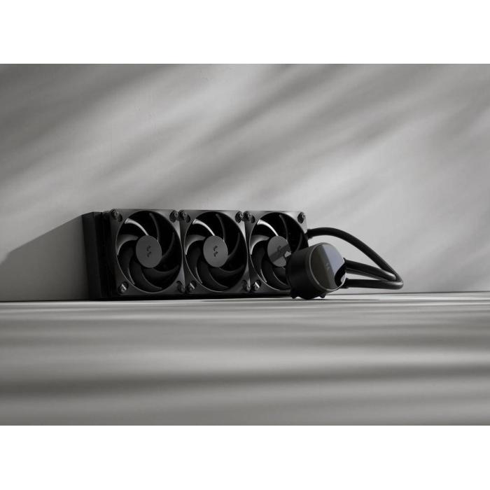 Fractal Design Radius 360 Black Processador Refrigerador líquido all-in-one 12 cm Preto 1 unidade(s) — imagem 2 de 10