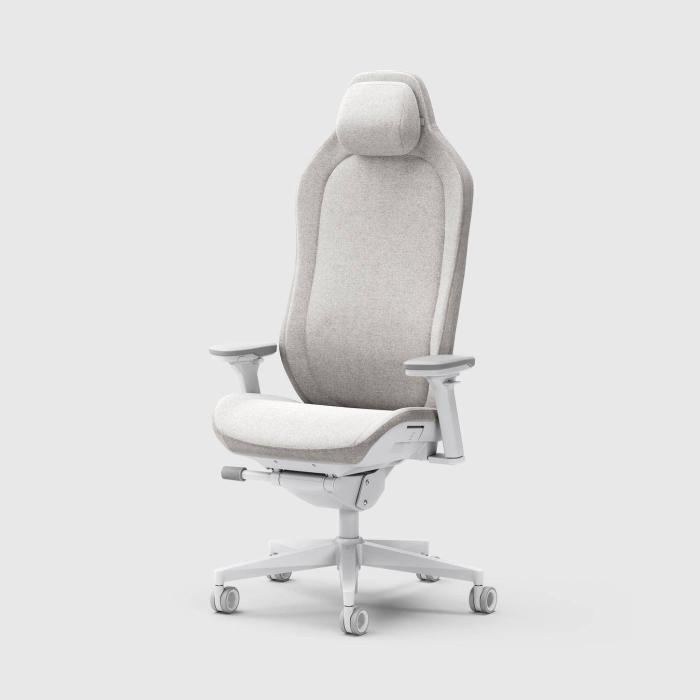 Fractal Design Refine 2 Fabric Light Cadeira de jogos para PC Assento estofado e alcochoado Cinzento — imagem 8 de 14