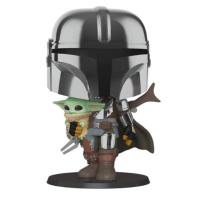 FUNKO POP! Mandalorian with the Child
