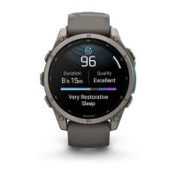 Garmin fēnix 9 3,56 cm (1.4'') AMOLED 47 mm Digital 454 x 454 pixels Ecrã táctil Titânio Wi-Fi GPS, ver imagem 11 de 26