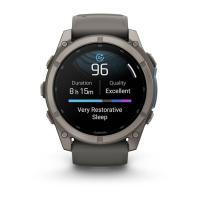 Garmin fēnix 9 3,56 cm (1.4'') AMOLED 51 mm Digital 454 x 454 pixels Ecrã táctil Titânio Wi-Fi GPS, ver imagem 24 de 26