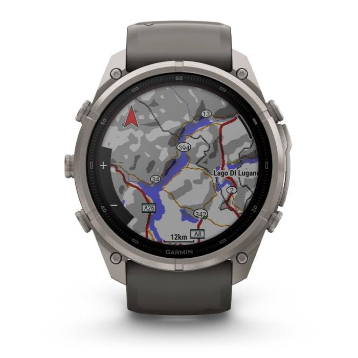 Garmin fēnix 9 Pro 3,56 cm (1.4'') AMOLED 47 mm Digital 454 x 454 pixels Ecrã táctil 4G Titânio Wi-Fi GPS — imagem 11 de 22