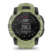 Garmin Instinct 3 AMOLED 3,3 cm (1.3'') 50 mm Digital 416 x 416 pixels Ecrã táctil Verde, Cinzento GPS