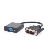 Gembird A-DVID-VGAF-01 adaptador de cabo de vídeo 0,2 m DVI-D VGA (D-Sub) Preto