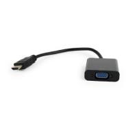 Gembird A-HDMI-VGA-04 adaptador de cabo de vídeo 0,15 m VGA (D-Sub) HDMI Type A (Standard) Preto