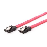 Gembird CC-SATAM-DATA cabo SATA 0,5 m Preto, Vermelho